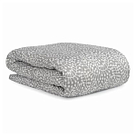 Постельное белье серого цвета с рисунком 200х220 см Blossom Essence варинант исполнения - 1 | Loft Concept в Сочи