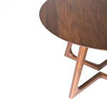 Обеденный стол круглый с изогнутыми ножками Godenza Round V Table варинант исполнения - 2 | Loft Concept в Сочи