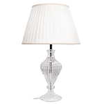 Настольная лампа хрустальная с абажуром Diamond Fragments варинант исполнения - 1 | Loft Concept в Сочи