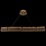 Люстра волнистой формы с текстурной огранкой Reflection of Reality варинант исполнения - 6 | Loft Concept в Сочи