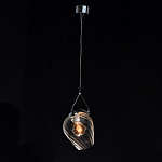 Подвесной светильник со стеклянном плафоном в форме бокала Kaleido варинант исполнения - 3 | Loft Concept в Сочи