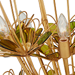 Люстра золотого цвета в форме цветка Hanging Flowers варинант исполнения - 1 | Loft Concept в Сочи