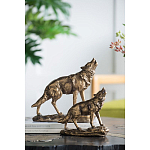 Фигурка Волк Gold варинант исполнения - 6 | Loft Concept в Сочи