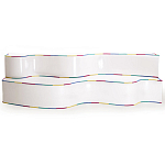 Дизайнерский модульный диван волнистой формы с цветным принтом Poltronova Superonda Sofa варинант исполнения - 5 | Loft Concept в Сочи