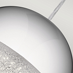 Подвесной светильник со сферическим плафоном из акрила с циркониевыми вкраплениями Kichler варинант исполнения - 6 | Loft Concept в Сочи