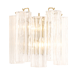 Бра с вертикальными стеклянными подвесками Hexagon Tube Light варинант исполнения - 3 | Loft Concept в Сочи