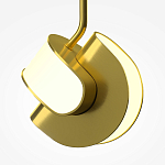 Подвесной светильник в цвете Латунь Levix варинант исполнения - 3 | Loft Concept в Сочи