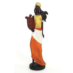 Фигурка негритянка из полистоуна Casandra