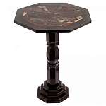 Кофейный стол из натуральных камней Змеевик и Яшма Natural Stone Tables варинант исполнения - 9 | Loft Concept в Сочи