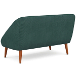 Двухместный диван с обивкой из велюра Belanger Sofa варинант исполнения - 3 | Loft Concept в Сочи