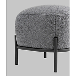 Пуф Стоун букле Fluffy темно-серый варинант исполнения - 2 | Loft Concept в Сочи