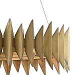 Люстра круглая с фактурным абажуром Graduated Heights варинант исполнения - 1 | Loft Concept в Сочи