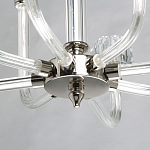 Люстра с 8-ю лампами и гранеными стеклянными плафонами Prism Gala варинант исполнения - 11 | Loft Concept в Сочи