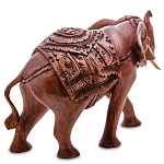 Статуэтка из дерева суар в виде слона Two Tusks варинант исполнения - 2 | Loft Concept в Сочи
