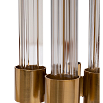 Торшер металлический со стеклянным основанием Intersection варинант исполнения - 2 | Loft Concept в Сочи