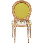 Стул из массива бука с изображением птиц и цветов Beige Green Chinoiserie Garden Chair варинант исполнения - 2 | Loft Concept в Сочи