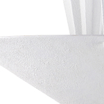 Люстра светодиодная белая геометрической формы с рифленым плафоном White Geometric Lamps варинант исполнения - 3 | Loft Concept в Сочи