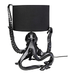 Дизайнерская Настольная лампа Черный Осьминог варинант исполнения - 1 | Loft Concept в Сочи