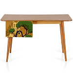 Письменный стол с принтом на ящиках Elise Desk варинант исполнения - 2 | Loft Concept в Сочи