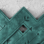 Панно «Земля Биармии» варинант исполнения - 3 | Loft Concept в Сочи