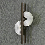 Бра  с фигурным мраморным рассеивателем Spiral of Warm Light варинант исполнения - 2 | Loft Concept в Сочи