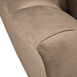 Дизайнерское кресло мягкое из серого велюра Serenity варинант исполнения - 3 | Loft Concept в Сочи