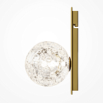 Бра с плафоном из прозрачного стекла с пузырьками воздуха Effervia варинант исполнения - 2 | Loft Concept в Сочи