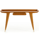 Дизайнерский рабочий стол из массива дерева Gio Ponti D.847.1 Writing Desk варинант исполнения - 1 | Loft Concept в Сочи