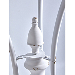 Столик белый кованный в прованском стиле Vaucluse варинант исполнения - 3 | Loft Concept в Сочи