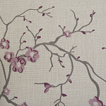 Кресло с изображением сакуры Aubrey Classical Armchair beige flax варинант исполнения - 4 | Loft Concept в Сочи