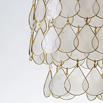 Подвесной светильник с декором из натуральной морской ракушки Iridescent Light варинант исполнения - 9 | Loft Concept в Сочи