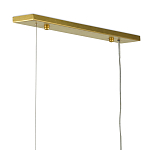 Люстра прямоугольная с белыми цилиндрическими абажурами White Ribbon варинант исполнения - 3 | Loft Concept в Сочи