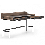 Письменный стол прямоугольный с 2-мя выдвижными ящиками Bristol варинант исполнения - 1 | Loft Concept в Сочи