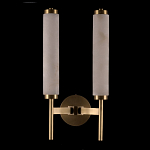 Бра с 2-мя цилиндрическими каменными плафонами Wand of Light варинант исполнения - 2 | Loft Concept в Сочи