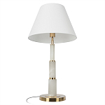 Настольная лампа с белым конусовидным абажуром More Tender варинант исполнения - 3 | Loft Concept в Сочи