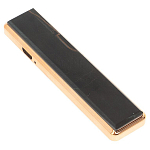 Зажигалка электронная с накладкой из натурального камня Соколиный глаз и с USB проводом для зарядки Stone Lighters варинант исполнения - 1 | Loft Concept в Сочи