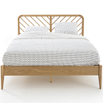 Кровать из массива дуба Reyer Oak Bed варинант исполнения - 2 | Loft Concept в Сочи