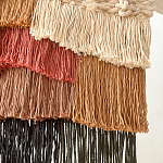 Текстильное Панно с бахромой варинант исполнения - 1 | Loft Concept в Сочи