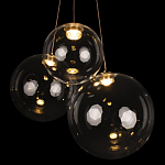 Подвесной светильник Ring прозрачное стекло варинант исполнения - 1 | Loft Concept в Сочи