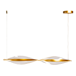 Люстра линейная с изогнутым плафоном Wave Line варинант исполнения - 2 | Loft Concept в Сочи