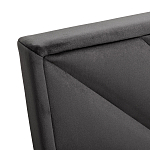 Кровать серая с подъемным механизмом Adelaide варинант исполнения - 3 | Loft Concept в Сочи