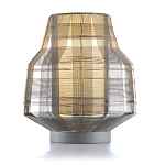 Настольная лампа серого цвета Schema варинант исполнения - 2 | Loft Concept в Сочи