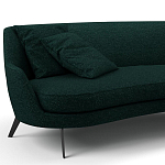 Мебельная ткань Шенилл темно-зеленый цвет 138 см T4-36 варинант исполнения - 5 | Loft Concept в Сочи