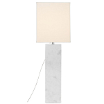 Настольная лампа на прямоугольном корпусе с тканевым абажуром One Piece Support варинант исполнения - 3 | Loft Concept в Сочи