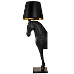 Horse Statue Floor Lamp Большой светильник Черная Лошадь варинант исполнения - 7 | Loft Concept в Сочи