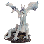 Декоративная статуэтка Белый Дракон Dragon White Statuette варинант исполнения - 4 | Loft Concept в Сочи