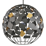 Люстра в форме сферы с декором из металлических квадратов Path to the Stars варинант исполнения - 2 | Loft Concept в Сочи