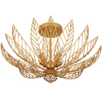 Потолочный светильник Золотые листья  Golden Petals варинант исполнения - 2 | Loft Concept в Сочи