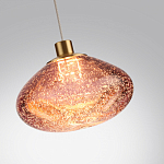 Подвесной светильник с прозрачным стеклянным плафоном округлой формы Effervia  варинант исполнения - 3 | Loft Concept в Сочи