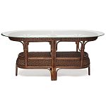 Комплект обеденный из ротанга Eloise grand варинант исполнения - 2 | Loft Concept в Сочи